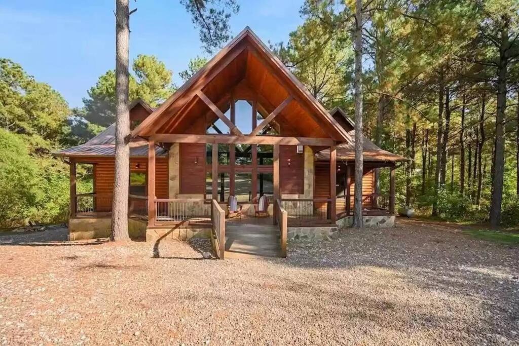 Iron Horse Lodge Sleeps 18, Games, Fire Pit, Hot Tub, Ev, More Broken Bow Exterior photo